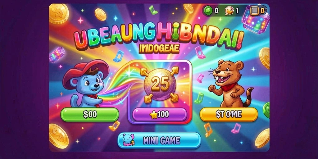 Tampilan menu utama yang menarik dan mudah dinavigasi.