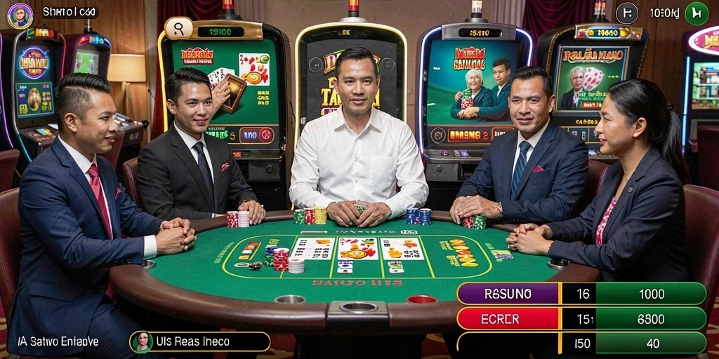 Tampilan karakter utama dalam aksi menantang!