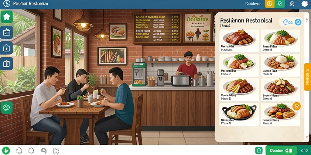 Tampilan antarmuka yang menarik dan user-friendly.