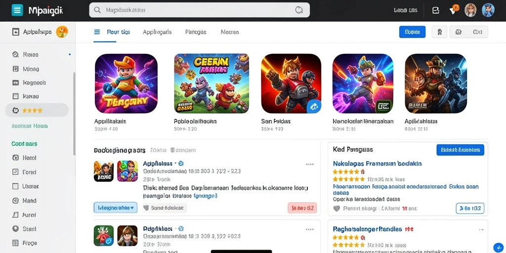 Tangkapan layar dengan karakter utama dalam aksi.