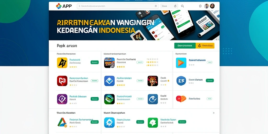 Tampilan antarmuka aplikasi yang user-friendly.