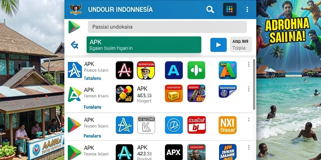 Tampilan antarmuka aplikasi yang menarik dan sederhana.