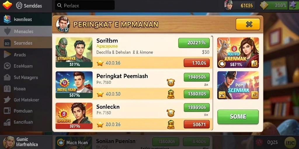 Tampilan antarmuka yang intuitif dan menarik.