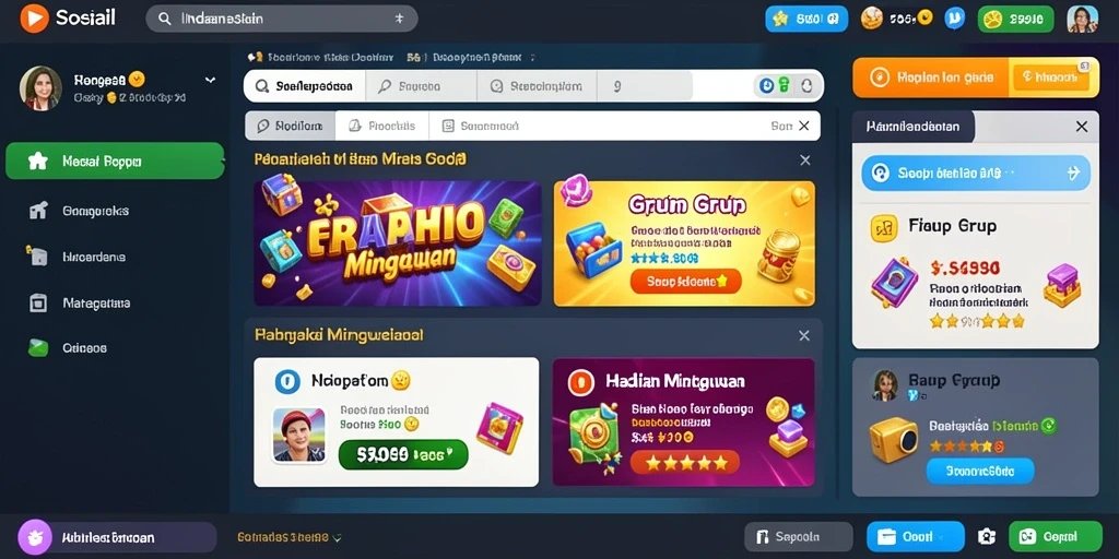 Tampilan grafis yang memukau dan modern.