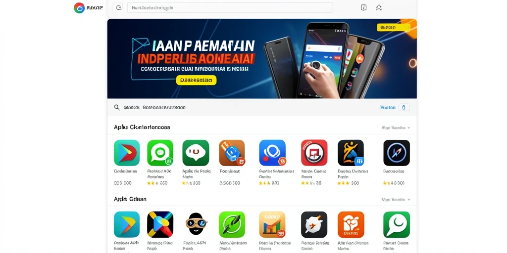Tampilan awal permainan yang menarik dan mengundang.
