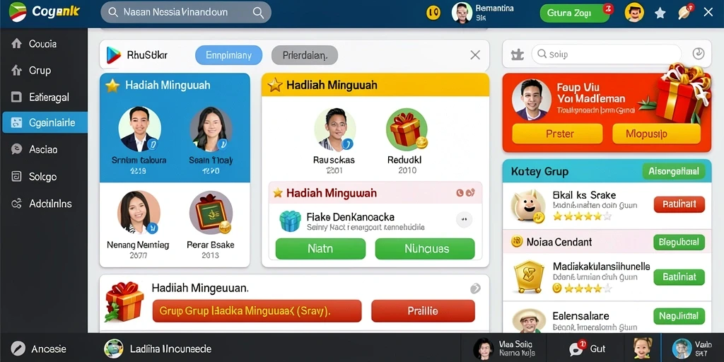 Tampilan antarmuka yang ramah pengguna.