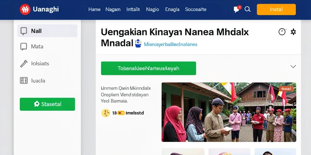 Tampilan utama MPO08 yang menarik dan interaktif.