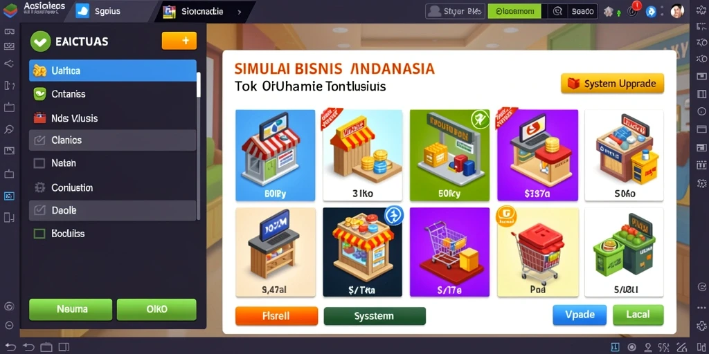 Tampilan grafis yang memukau dan penuh warna.
