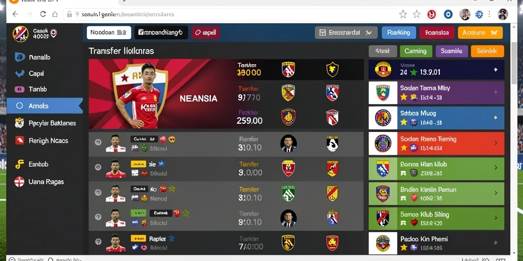 Tampilan layar utama yang menarik dari OLLO4D.