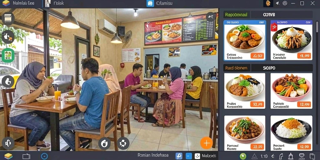 Tampilan antarmuka yang menarik dan mudah digunakan.