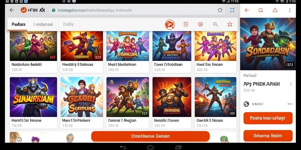Tampilan awal game RPVIP3 yang menarik.
