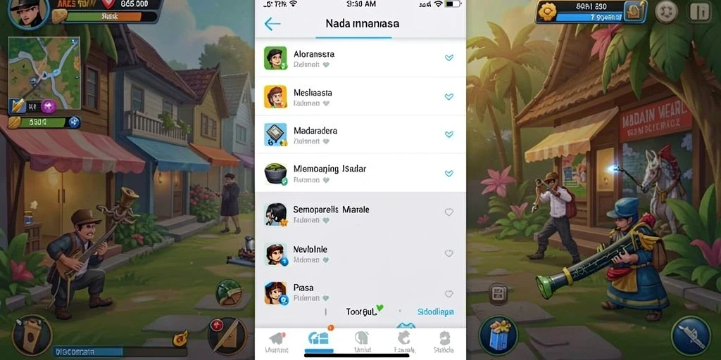 Tangkapan layar menampilkan karakter utama dalam aksi melawan monster.