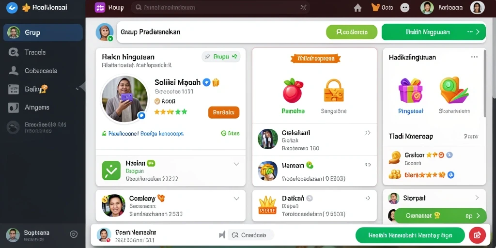 Screenshot menunjukkan pemandangan menakjubkan di dunia WIRANAGA.